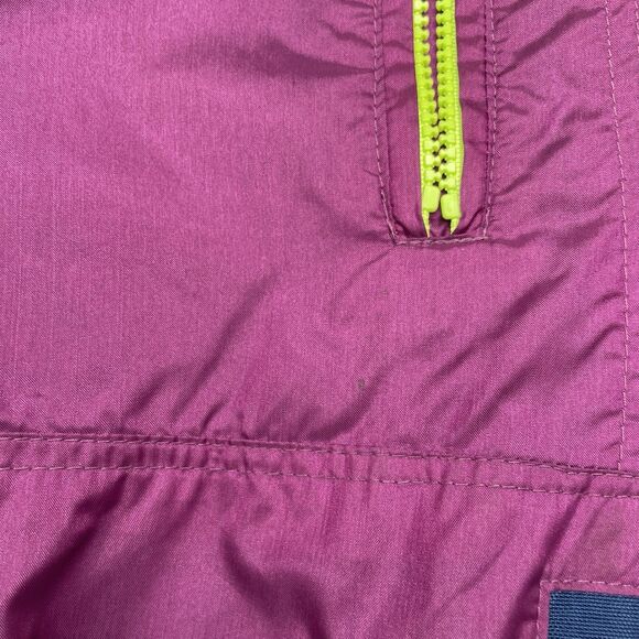 Y2K Gerry Windbreaker Jacket Men Medium Purple Athletic Anorak Retro Pullover - Picture 12 of 16